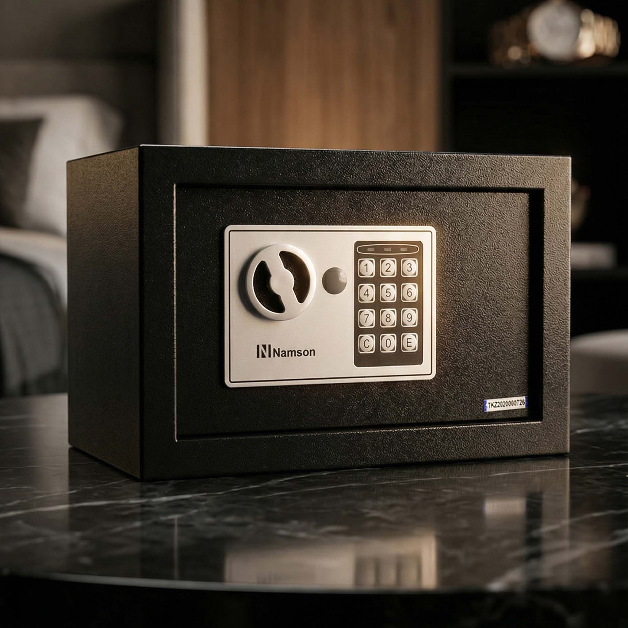 Digital Safe Box Detail View