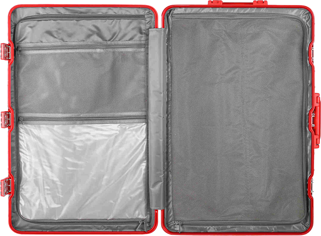 Suitcase interior space