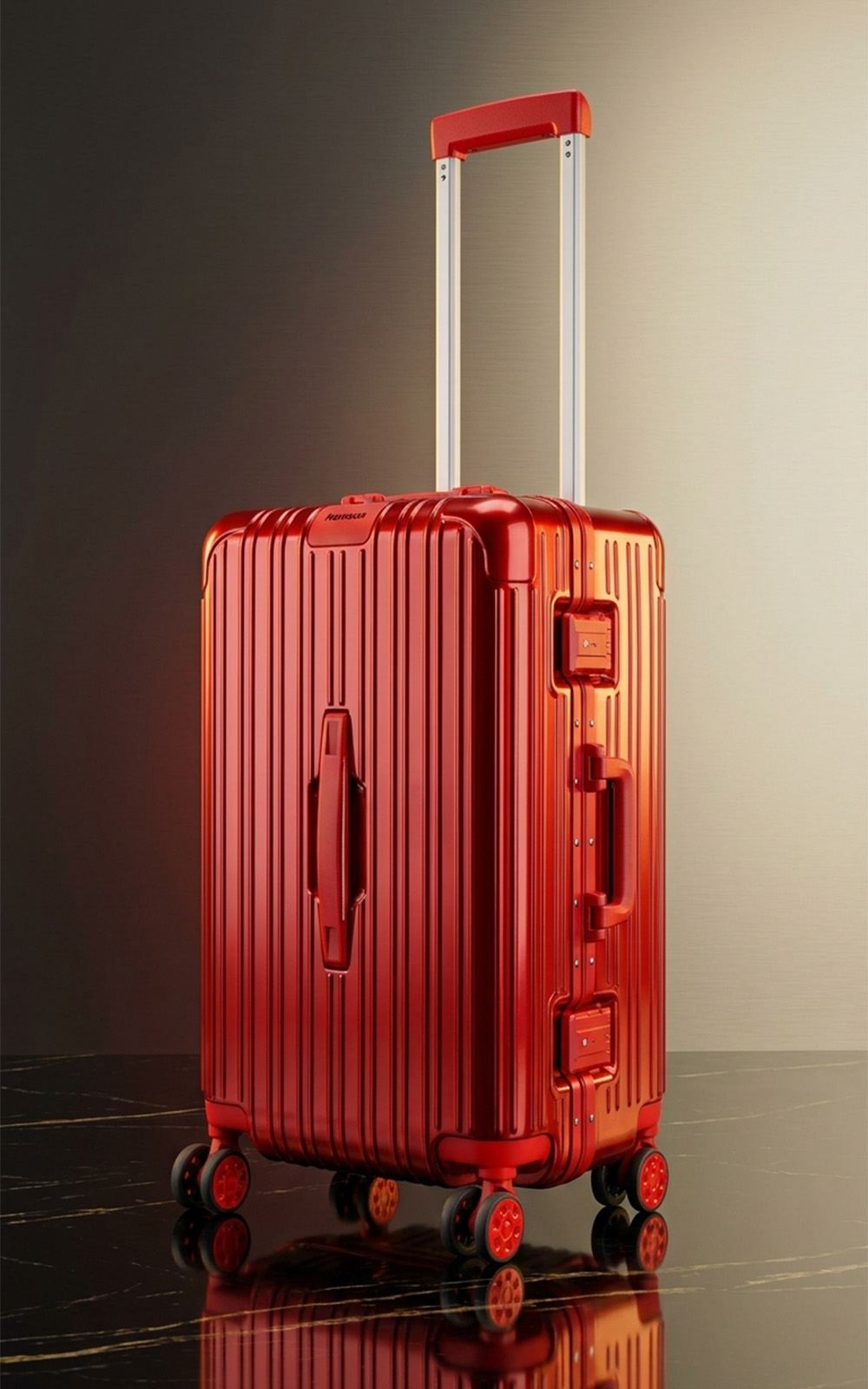 NAMSON suitcase at the airport